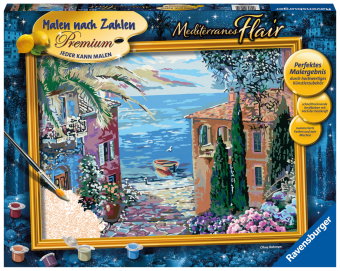 Ravensburger Malen nach Zahlen 20071 - Mediterranes Flair - ab 14 Jahren