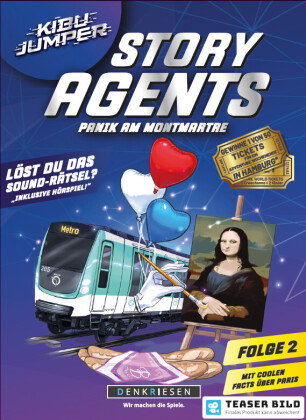 DENKRIESEN - KIBU JUMPER® - Story Agents - Paris - "Panik am Montmartre"