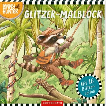 Glitzer-Malblock