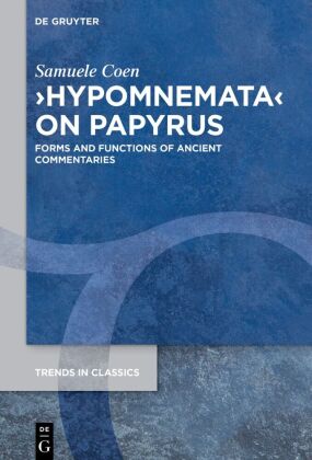 'Hypomnemata' on Papyrus