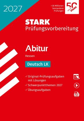 STARK Deutsch LK - Abitur 2027 Hessen - Prüfungsvorbereitung, m. 1 Buch, m. 1 Beilage