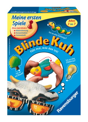 Ravensburger 21404 - Blinde Kuh - Kinderspiel, Gegenstände fühlen und ertasten - Tastspiel für 1-4 S