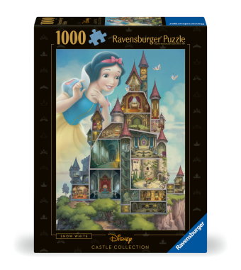 Erwachsenenpuzzle 1000 Teile - Disney Prinzessinnen - Disney Castles: Schneewittchen