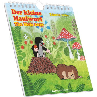 Alpha Edition - Der kleine Maulwurf Kalender 2026 - Postkartenkalender 16×17 cm mit Illustrationen v