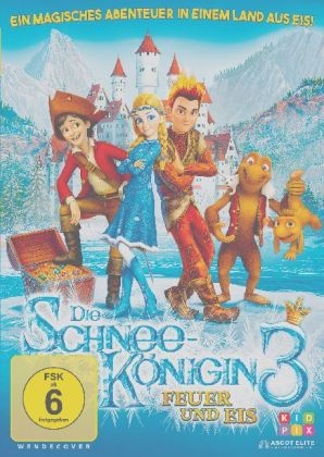 Die Schneekönigin 3 - Feuer und Eis, 1 DVD