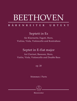 Septett für Klarinette, Fagott, Horn, Violine, Viola, Violoncello und Kontrabass in Es op. 20
