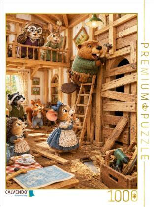 CALVENDO Puzzle Ein Zimmer nach Maß | 1000 Teile Lege-Größe 64x48cm Foto-Puzzle für glückliche Stund