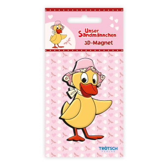 TRÖTSCH - Unser Sandmännchen 3D-Magnet Schnatterinchen Magnet