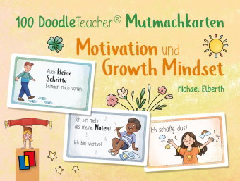 100 Doodleteacher Mutmachkarten - Motivation und Growth Mindset