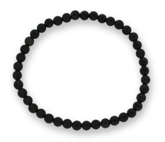 Obsidian Edelsteinarmband 3-4mm, J748-35