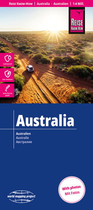 Reise Know-How Landkarte Australien | Australia (1:4.000.000)