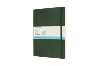 Moleskine Notizbuch, Xlarge, Punktraster, Soft Cover, Myrtengrün
