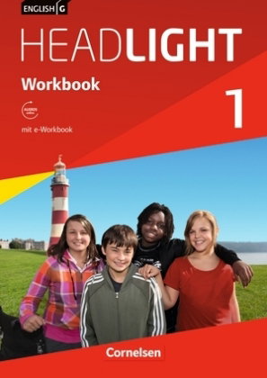 English G Headlight - Allgemeine Ausgabe - Band 1: 5. Schuljahr, Workbook mit CD-ROM (e-Workbook) un