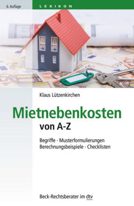 Mietnebenkosten von A-Z