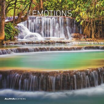 Emotions 2024 - Broschürenkalender 30x30 cm (30x60 geöffnet) - Kalender mit Platz für Notizen - Emot