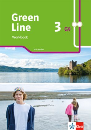 Green Line 3 G9 - 7. Klasse, Workbook mit Audios