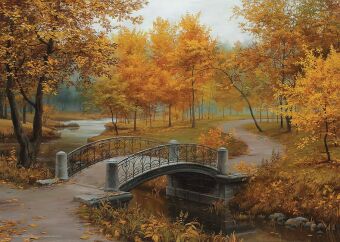 Autumn in an Old Park (Puzzle)