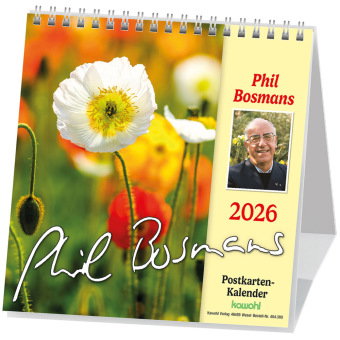 Phil Bosmans Postkartenkalender 2026
