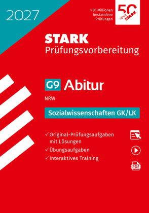STARK Sozialwissenschaften GK/LK - Abitur 2027 NRW - Prüfungsvorbereitung, m. 1 Buch, m. 1 Beilage