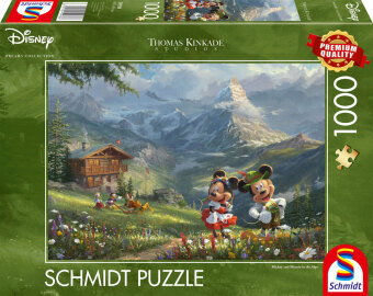 Disney, Mickey & Minnie in den Alpen (Puzzle)