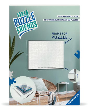 Puzzlezubehör - Puzzle-Rahmen, schwarz