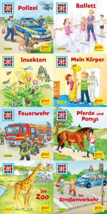Pixi-8er-Set 277: WAS IST WAS (8x1 Exemplar), 8 Teile