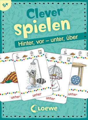 Clever spielen - Hinter, vor - unter, über (Kartenspiel)