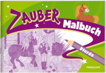 Zaubermalbuch. Pferde