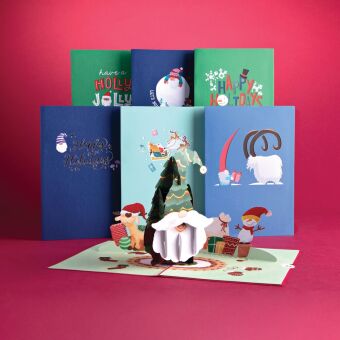 Lovepop Weihnachtsmänner Gnome und Freunde - Weihnachten