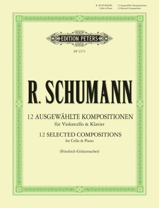12 Selected Compositions for Cello & Piano