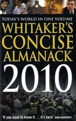 Whitaker's Concise Almanack 2010