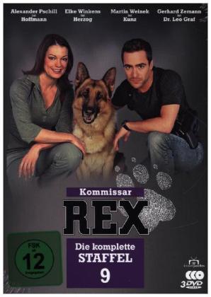 Kommissar Rex. Staffel.9, 3 DVD