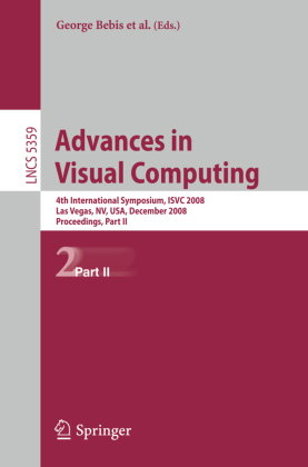 Advances in Visual Computing, m. 2 Buch. Pt.2