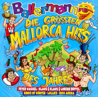 Ballermann - Die grössten Mallorca Hits des Jahres, 2 Audio-CD