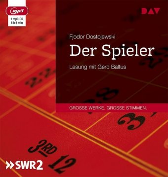 Der Spieler, 1 Audio-CD, 1 MP3