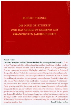Die neue Geistigkeit und das Christus-Erlebnis des zwanzigsten Jahrhunderts