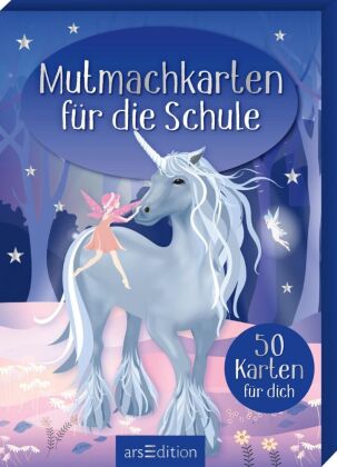 Mutmachkarten für die Schule - Einhorn