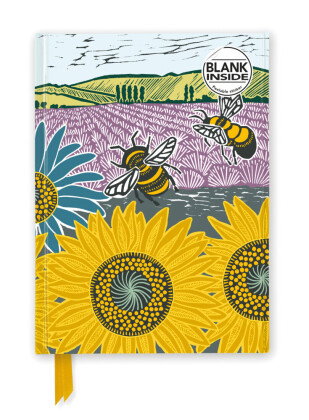Premium Notizbuch Blank DIN A5: Kate Heiss, Sonnenblumenfeld