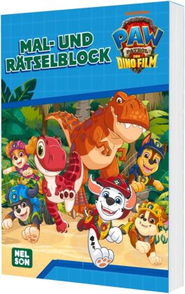 PAW Patrol Kindergartenheft: PAW Patrol - Der Dinofilm: Mal- und Rätselblock