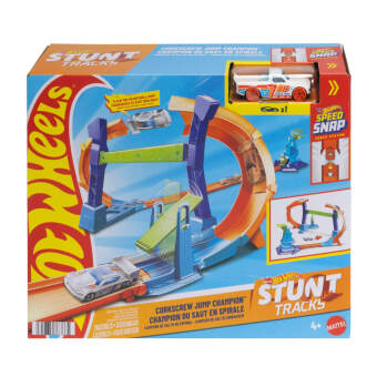 Hot Wheels Stunt Tracks - Corkscrew Jump Champion