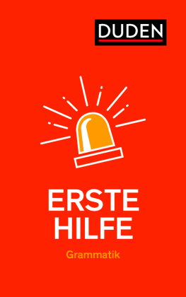 Erste Hilfe - Grammatik