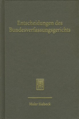 Entscheidungen des Bundesverfassungsgerichts. Bd.134