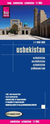 Reise Know-How Landkarte Usbekistan / Uzbekistan (1:1.000.000). Uzbekistan / Ouzbékistan