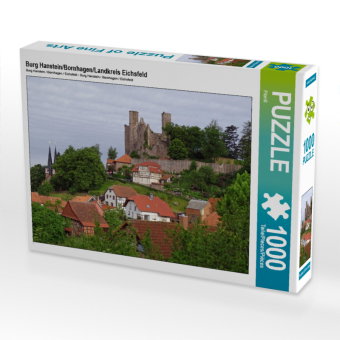 CALVENDO Puzzle Burg Hanstein/Bornhagen/Landkreis Eichsfeld 1000 Teile Lege-Größe 64 x 48 cm Foto-Pu