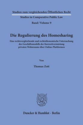 Die Regulierung des Homesharing.