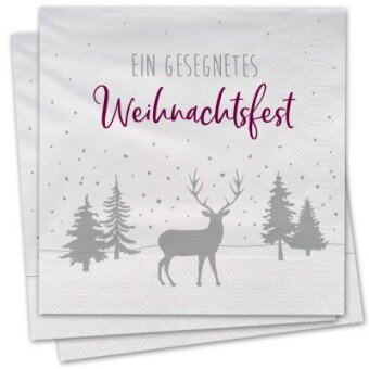 Servietten - Ein gesegnetes Weihnachtsfest