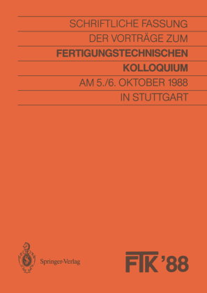 FTK 88, Fertigungstechnisches Kolloquium