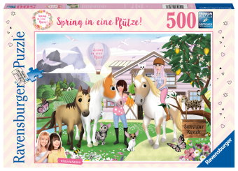 Ravensburger Puzzle 500 Teile - 16828 Spring in eine Pfütze! - Puzzle ab 10 Jahren für alle Fans von