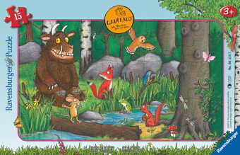 Kinderpuzzle 15 Teile - Der Grüffelo - Die Maus und der Grüffelo