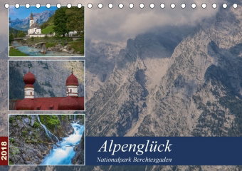 Alpenglück - Nationalpark Berchtesgaden (Tischkalender 2018 DIN A5 quer) Dieser erfolgreiche Kalende